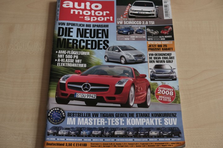 Deckblatt Auto Motor und Sport (17/2008)